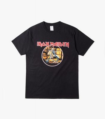 T-shirt Iron Maiden Metal Vintage Inflation pour homme