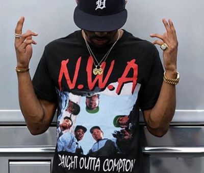 T-shirt NWA Eazy-E Straight outta Compton pour homme femme