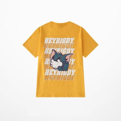 T-shirt oversize Tom & Jerry Heybig pop art pour homme ou femme