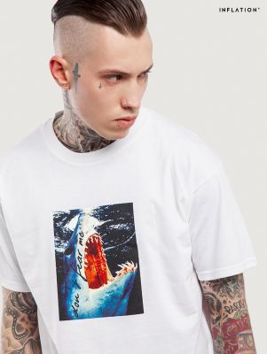 T-shirt Requin Jaws Don't Fear Me pour Homme Eté 2017