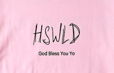 T shirt Rose On the Level of Fuck You Manches Courtes Homme Femme