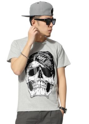 T shirt Skull Bonnet Dope Swag Crâne Squelette
