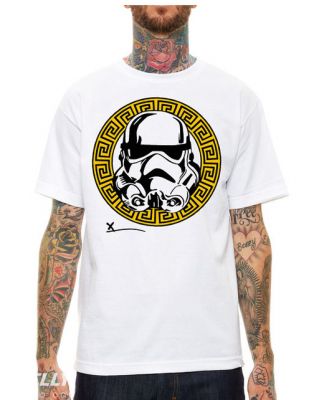 T-shirt Storm Trooper Medusa Gold Swag pour Homme