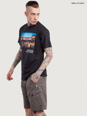 T-shirt Street Graffiti Inflation pour homme