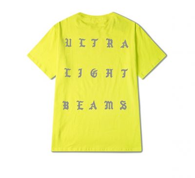 T shirt Ultra Light Beams Paris Jaune Fluo Streetwear pour Homme