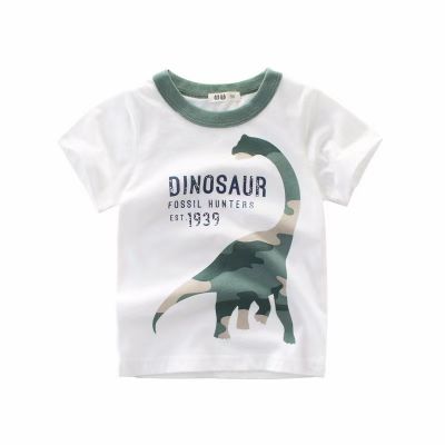 T-Shirt manches courtes motif dinosaure