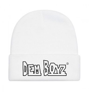 Bonnet Dem Boyz Laine - Noir Jaune Blanc