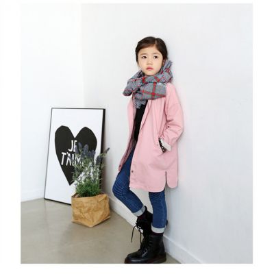 Veste Trench coat imperméable pour fille enfant - Coton