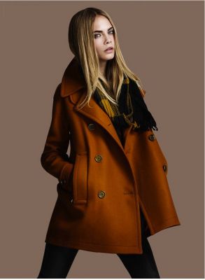 manteau hiver femme brun