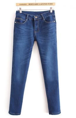 Jeans Skinny Moulant pour femme taille basse fashion
