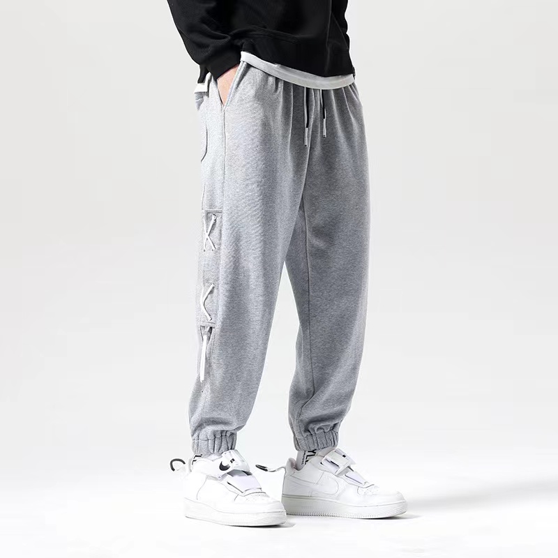 Pantalon de jogging Streetwear pour homme, large, sportswear
