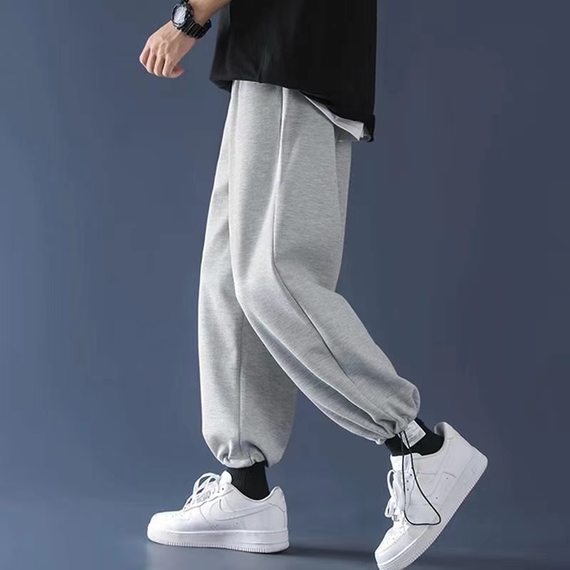 Pantalon pour femme streetwear jogging oversize taille haute jambe