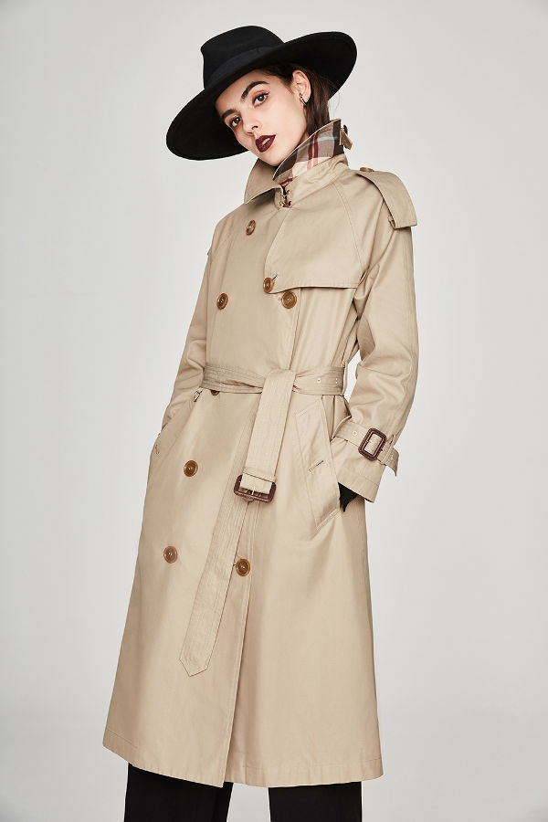 trench manteau femme
